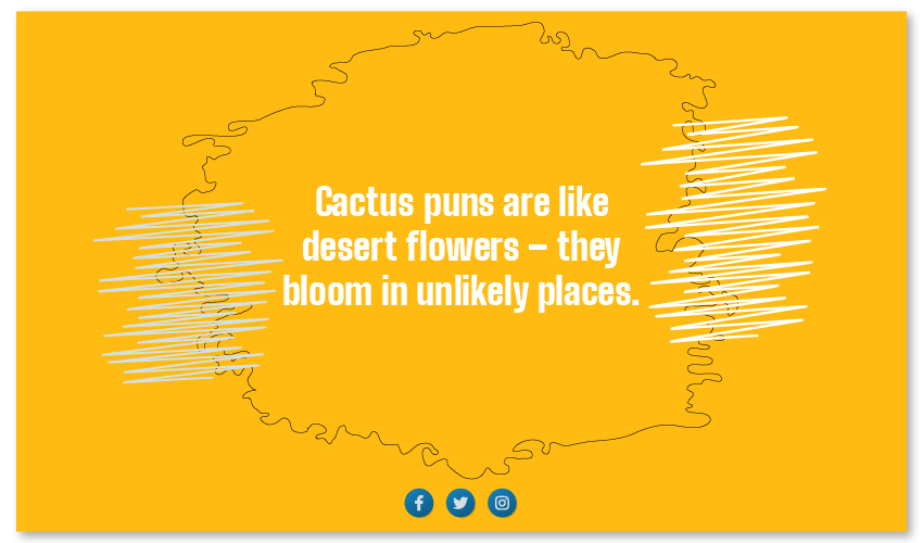 One-liner Cactus Puns